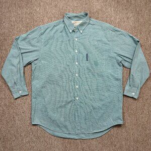 Abercrombie & Fitch Teal Button Down Shirt